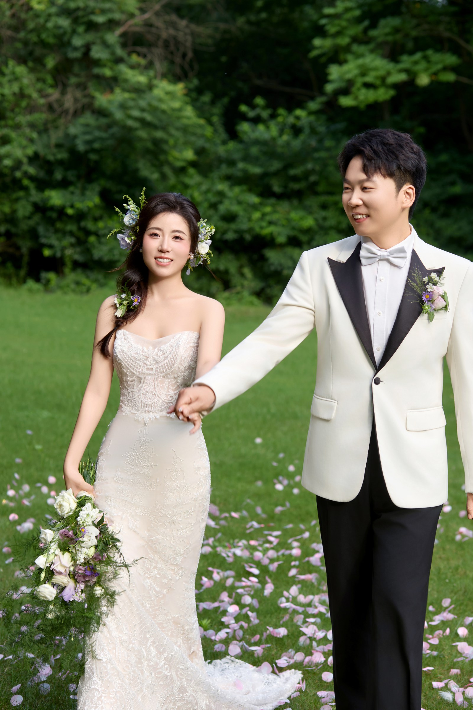余生的花园 婚纱照 5